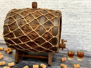 Бочка дубовая состаренная 5 л