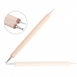 Дотс для дизайна 2-ух сторонний, деревянная ручка