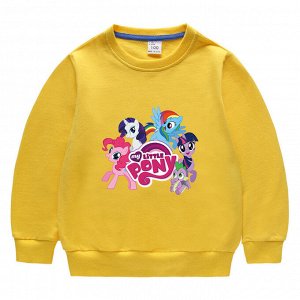 Детский свитшот "My Little Pony", цвет желтый