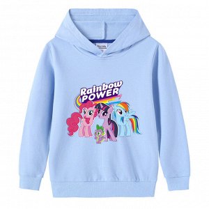 Детская толстовка "My Little Pony", цвет голубой