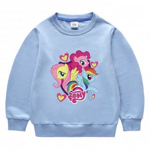 Детский свитшот "My Little Pony", цвет голубой