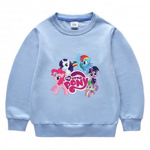 Детский свитшот "My Little Pony", цвет голубой