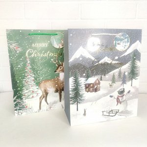 Пакет Новогодний 26*32*10 см