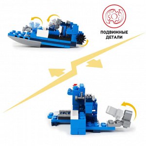 Вайс Блок. Конструктор штурмовой катер 8-в-1. TM Wise Block