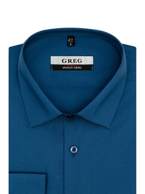 Сорочка мужская длинный рукав GREG 230/237/1261/ZN STRETCH