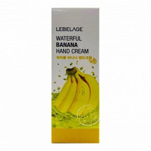 Lebelage Крем для рук с экстрактом банана Hand Cream Waterful Banana, 100 мл