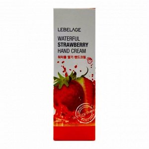 Lebelage Крем для рук с экстрактом клубники Hand Cream Waterful Strawberry, 100 мл