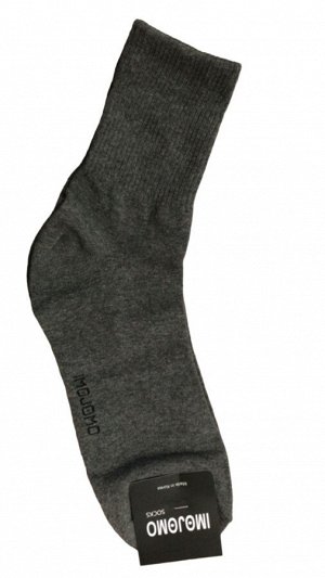 Носки высокие темно-серые широкая резинка Imojomo 1 пара