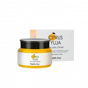 Farm Stay Крем для лица с экстрактом цитруса Юджа Cream Citrus Yuja Vitalizing, 100 гр