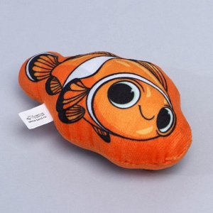 Игрушка для кошек с мятой «Рыба-клоун», 13 х 8 см