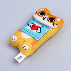 Игрушка для кошек с мятой «Кошак», 12 х 7,5 см