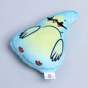 Игрушка для кошек с мятой «Попугайчик», 12 х 8,9 см