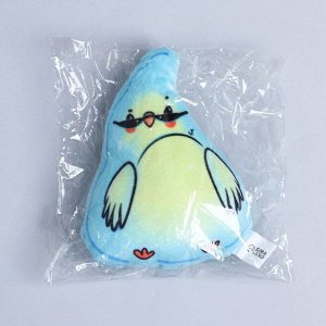 Игрушка для кошек с мятой «Попугайчик», 12 х 8,9 см