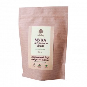 Мука кедрового ореха / 200 г / Сибирский кедр