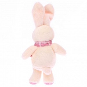 Мягкая игрушка «Кролик в шарфе», на подвесе, цвета МИКС