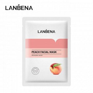 Lanbena Тканевая маска для лица с персиком