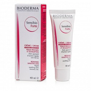 Bioderma Sensibio  Крем для чувствительной кожи эффективно против воспалений и раздражений от обезвоженности кожи  Биодерма Сенсибио Форте 40 мл