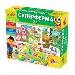 R63673  LISCIANI CAROTINA PRESCHOOL Игра обучающая &quot;СУПЕРФЕРМА 5 В 1&quot;