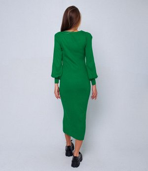 Платье #КТ22927, зеленый