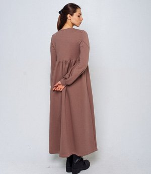 Платье #БШ1655, коричневый