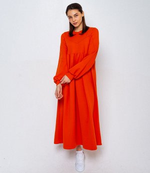 Платье #БШ1655, оранжевый