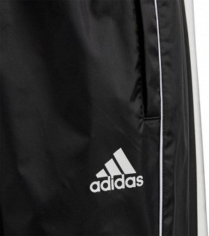 Adidas Брюки детские CORE18 RN PNT Y     BLACK/WHITE