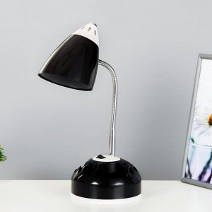 Настольная лампа "Ави" E27 15Вт черный 16х16х49 см