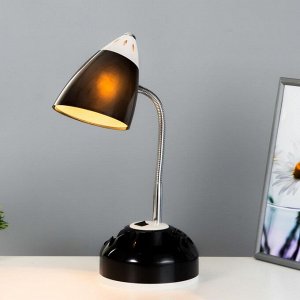 Настольная лампа "Ави" E27 15Вт черный 16х16х49 см