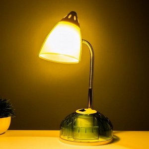 Настольная лампа "Ави" E27 15Вт зеленый 16х16х49 см