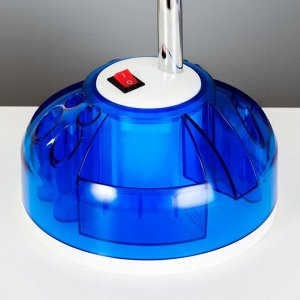 Настольная лампа "Ави" E27 15Вт синий 16х16х49 см RISALUX
