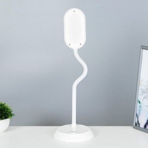 Настольная лампа "Пинки" LED 6Вт белый 15х15х50 см