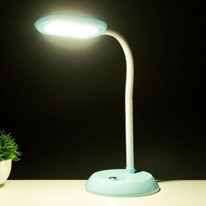 Настольная лампа "Пинки" LED 6Вт голубой 15х15х50 см