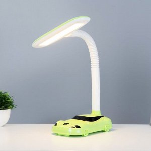 Настольная лампа "Машина" LED 4Вт нежно-зеленый 19,5х23х47 см