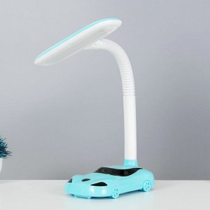 Настольная лампа "Машина" LED 4Вт голубой 19,5х23х47 см