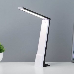 Настольная лампа "Артес" LED 4Вт USB черно-белый 4,8х18,5х23 см