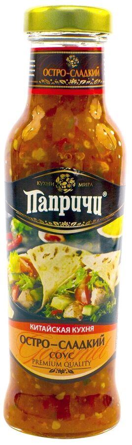 Соус Папричи 320г остро-сладкий Китайская кух.1/6.