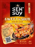 Соус Сэн Сой 120г пак Sweet &amp; Sour кисло сладкий для пригот.1x15.
