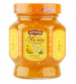Лимон дробленный Ратибор с имбирем 365г 1х6.