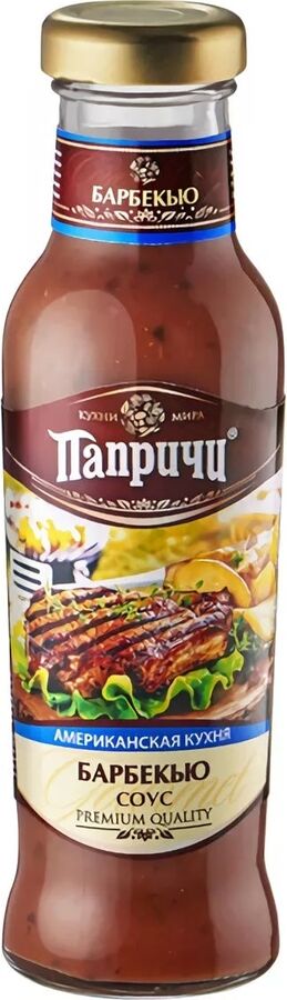 Соус Папричи 320г барбекью/Американ.кухня 1/6.
