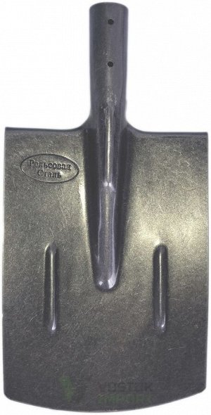 Лопата штыковая прямая рельсовая сталь без черенка