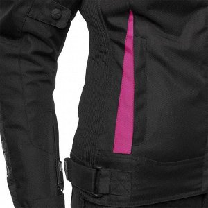 Куртка женская ASTRA черно-розовая, L
