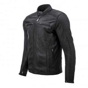 Куртка кожаная MOTEQ Arsenal, мужская, черный, L