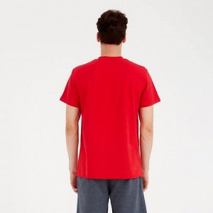 Футболка мужская MINAKU: Basic line MAN, красная