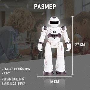 Робот-игрушка радиоуправляемый IQ BOT GRAVITONE, русское озвучивание, цвет красный