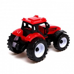 Трактор инерционный «Фермер», цвет красный
