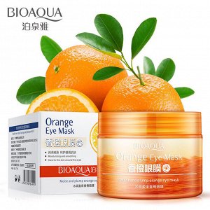BIOAQUA Vitamin C Увлажняющая маска для кожи вокруг глаз с экстрактом апельсина,12 шт/уп