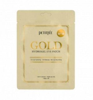 Petitfee Патчи для глаз гидрогелевые Eye Patch Gold Hydrogel, 1 пара