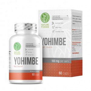 Nature Foods Yohimbe extract 100мг. - 60 капсул