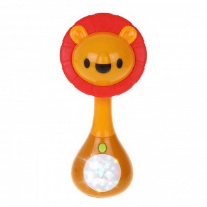 Интерактивная игрушка для малышей /Музыкальная игрушка-погремушка/Прорезыватель для зубов / Погремушка