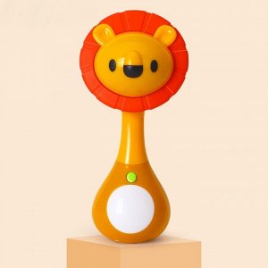 Интерактивная игрушка для малышей /Музыкальная игрушка-погремушка/Прорезыватель для зубов Погремушка